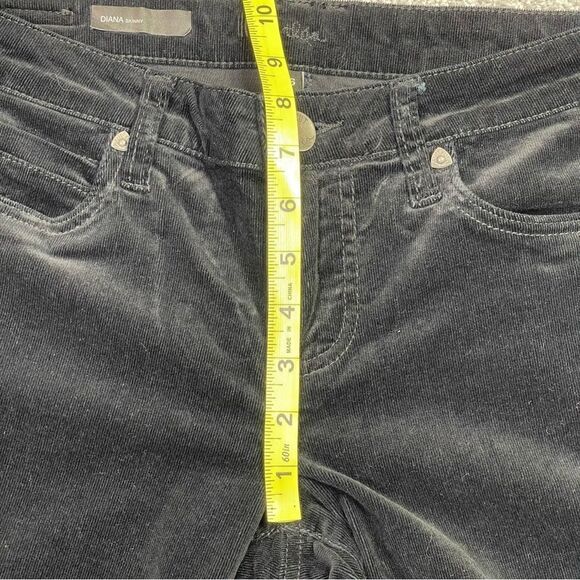 Kut From The Kloth Pants Women's 6 Black Skinny Micro Corduroy Mid-Rise Stretch - Picture 11 of 14